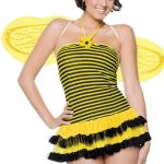 Seven Til Midnight Pce Midnight Stinger Bee Costume available from Lingerie.com.au