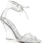 Fabulicious by Pleaser Clear Wedges available from Lingerie.com.au