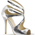 Pleaser 5″ Heel Amuse Strappy Sandal available from Lingerie.com.au
