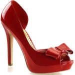 Fabulicious by Pleaser 4 3/4″ Heel Jesse Peeptoe Pump available from Lingerie.com.au