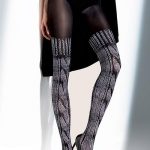 Fiore Patterned Pantyhose available from Lingerie.com.au