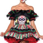 Leg Avenue 2 Pce Day of The Dead Costume available from Lingerie.com.au