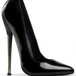 Devious Dagger 6 1/4″ Heel Pump With Ankle Strap available from Lingerie.com.au