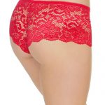 Coquette Daily Hustle Classic Red Boyshort available from Lingerie.com.au