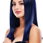 Pleasure Wigs Nicole Quality Wig – Deep Blue available from Lingerie.com.au