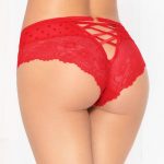 Seven Til Midnight Love Games Galloon Lace Panty available from Lingerie.com.au