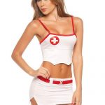 Mapale by Espiral Racy Nurse 3 Pce Costume available from Lingerie.com.au