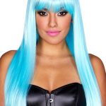 Pleasure Wigs Star Wig – Powder Blue available from Lingerie.com.au