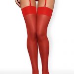 Obsessive Heartina Sheer Thigh Highs available from Lingerie.com.au